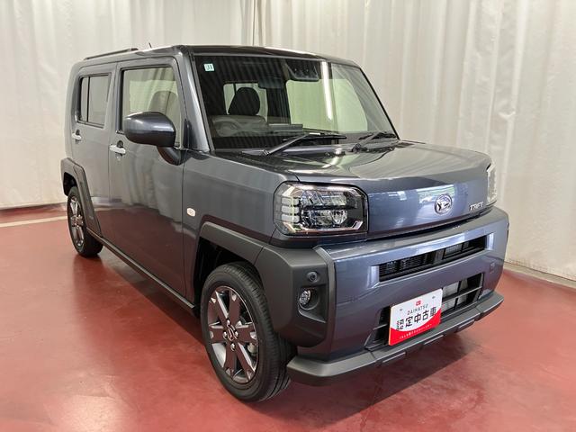タフトGターボ届出済未使用車 元展示車 ターボ ディスプレイオーディオ バックカメラ LEDヘッドランプ シートヒーター アダプティブクルーズコントロール 車線逸脱防止 禁煙車 スマートキー プッシュスタート(長崎県)の中古車