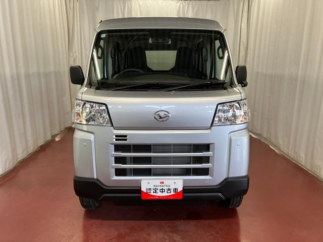 ハイゼットカーゴDX元展示車 1オーナー 衝突被害軽減システム 横滑り防止装置 オートマチックハイビーム オートライト アイドリングストップ 運転席助手席エアバッグ ABS レーンキープアシスト 両側スライドドア(長崎県)の中古車