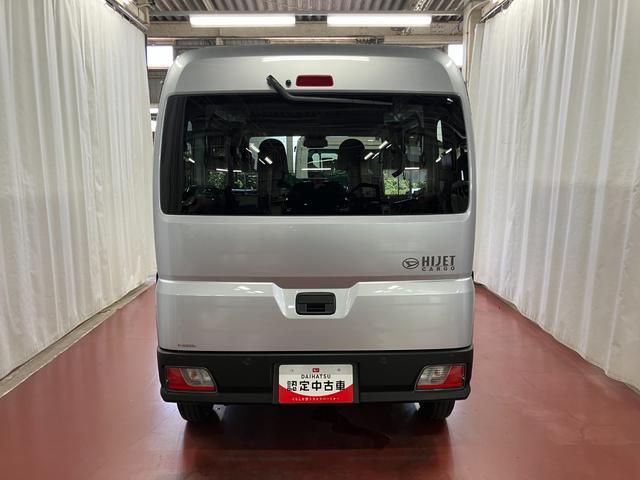ハイゼットカーゴDX元展示車 1オーナー 衝突被害軽減システム 横滑り防止装置 オートマチックハイビーム オートライト アイドリングストップ 運転席助手席エアバッグ ABS レーンキープアシスト 両側スライドドア(長崎県)の中古車