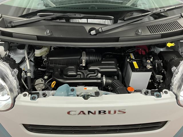 ムーヴキャンバスストライプスＧ元展示車　届済未使用車　ワンオーナー　両側電動スライドドア　シートヒーター　電動格納式ドアミラー　衝突安全ボディ　レーンアシスト　オートライト　電動パーキングブレーキ　オートブレーキホールド　禁煙車（長崎県）の中古車