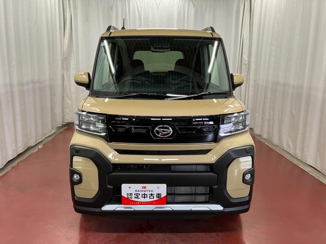 タントファンクロスターボリミテッド届出済未使用車 元展示車 1オーナー 禁煙車 ETC アダプティブクルーズコントロール 両側電動スライドドア スマートキー LEDヘッドランプ シートヒーター 衝突被害軽減システム 車線逸脱警報(長崎県)の中古車