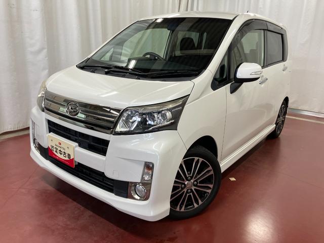 ムーヴカスタム　Ｘ　ＶＳスマートセレクションＳＡ下取車　衝突被害軽減システム　アイドリングストップ　盗難防止システム　スマートキー　プッシュスタート　電動格納ドアミラー　ＬＥＤヘッドランプ　オートライト　オートエアコン　純正アルミホイール（長崎県）の中古車