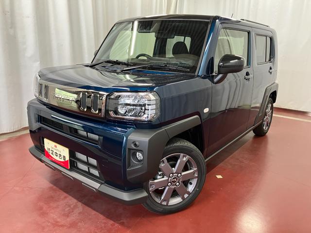 タフトG ダーククロムベンチャー届出済未使用車 元展示車 1オーナー 9インチディスプレイオーディオ バックカメラ シートヒーター LEDヘッドランプ アダプティブクルーズコントロール 車線逸脱防止 スマートキー プッシュスタート(長崎県)の中古車