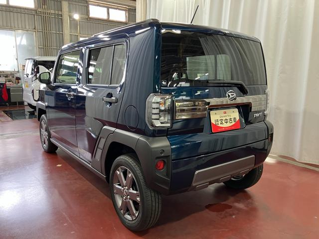 タフトG ダーククロムベンチャー届出済未使用車 元展示車 1オーナー 9インチディスプレイオーディオ バックカメラ シートヒーター LEDヘッドランプ アダプティブクルーズコントロール 車線逸脱防止 スマートキー プッシュスタート(長崎県)の中古車