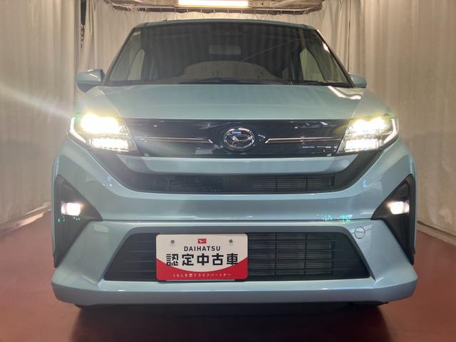 ムーヴG元展示車 1オーナー 届出済未使用車 衝突被害軽減システム 衝突安全ボディ 盗難防止システム 車線逸脱警報 スマートキー LEDヘッドライト 禁煙 オートライト 片側電動両側スライドドア(長崎県)の中古車