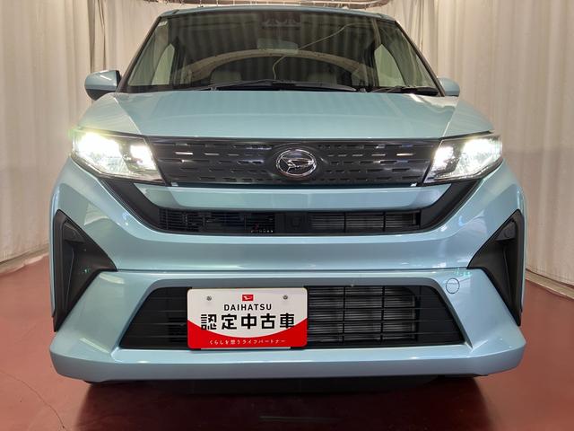 ムーヴＸ届出済未使用車　元展示車　９インチディスプレイオーディオ　バックカメラ　オートライト　片側電動両側スライドドア　ＬＥＤヘッドランプ　スマートキー　衝突安全ボディ　電動格納ミラー　禁煙車　ＴＶ（長崎県）の中古車
