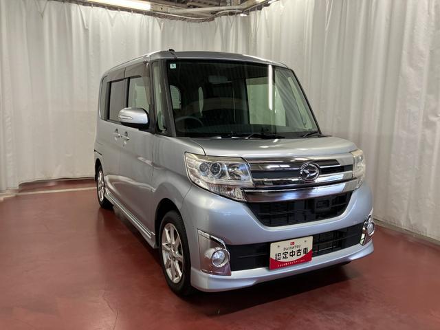 タントカスタムX SA下取車 ナビ バックカメラ Bluetooth ETC スマートキー 記録簿 盗難防止アラーム 衝突被害軽減システム オートライト LEDヘッドランプ 電動格納式ドアミラー アルミホイール(長崎県)の中古車