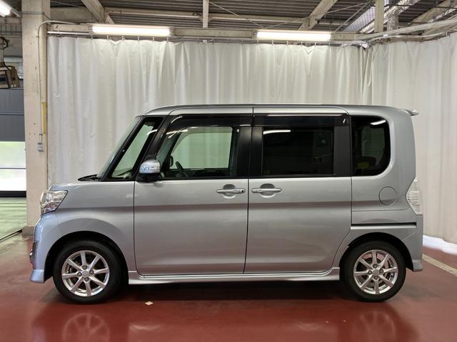 タントカスタムX SA下取車 ナビ バックカメラ Bluetooth ETC スマートキー 記録簿 盗難防止アラーム 衝突被害軽減システム オートライト LEDヘッドランプ 電動格納式ドアミラー アルミホイール(長崎県)の中古車
