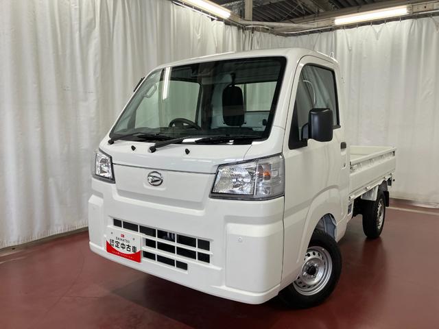 ハイゼットトラックスタンダード元展示車　届済未使用車　２ＷＤ　マニュアル車　１オーナー　盗難防止システム　衝突被害軽減システム　横滑り防止　運転席助手席エアバック　マニュアルエアコン　記録簿　オートハイビーム　ＡＢＳ　オートライト（長崎県）の中古車