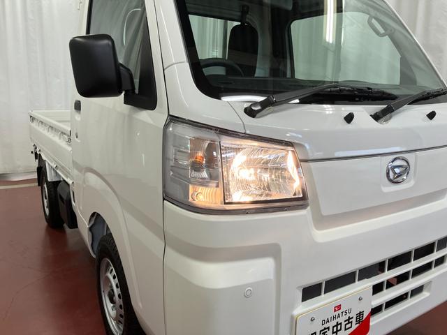 ハイゼットトラックスタンダード元展示車　届済未使用車　２ＷＤ　マニュアル車　１オーナー　盗難防止システム　衝突被害軽減システム　横滑り防止　運転席助手席エアバック　マニュアルエアコン　記録簿　オートハイビーム　ＡＢＳ　オートライト（長崎県）の中古車