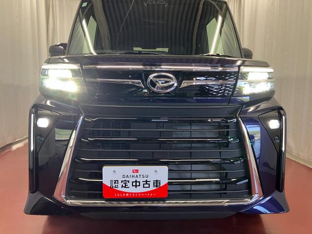 タントカスタムＸリミテッド届出済未使用車　元展示車　両側パワースライドドア　衝突回避支援システム　ワンオーナー　電格ミラー　イモビライザー　アイドリングストップ　ＥＴＣ　アルミホイール　禁煙車　ＬＥＤヘッドランプ　スマートキー（長崎県）の中古車