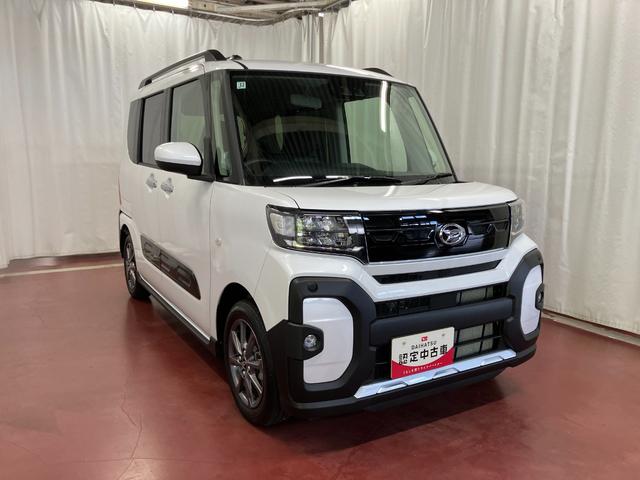 タントファンクロスリミテッド届出済未使用車 元展示車 ディスプレイオーディオ TV バックカメラ 両側パワースライドドア シートヒーター ETC 1オーナー USB LEDヘッドランプ スマートキー オートライト(長崎県)の中古車