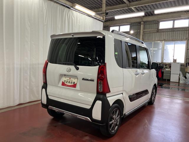 タントファンクロスリミテッド届出済未使用車 元展示車 ディスプレイオーディオ TV バックカメラ 両側パワースライドドア シートヒーター ETC 1オーナー USB LEDヘッドランプ スマートキー オートライト(長崎県)の中古車