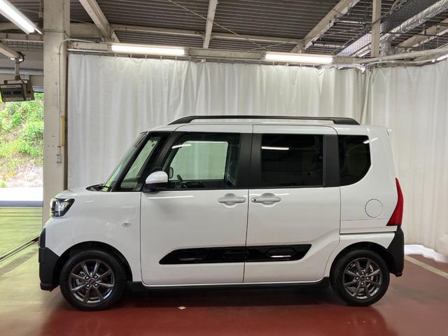 タントファンクロスリミテッド届出済未使用車 元展示車 ディスプレイオーディオ TV バックカメラ 両側パワースライドドア シートヒーター ETC 1オーナー USB LEDヘッドランプ スマートキー オートライト(長崎県)の中古車