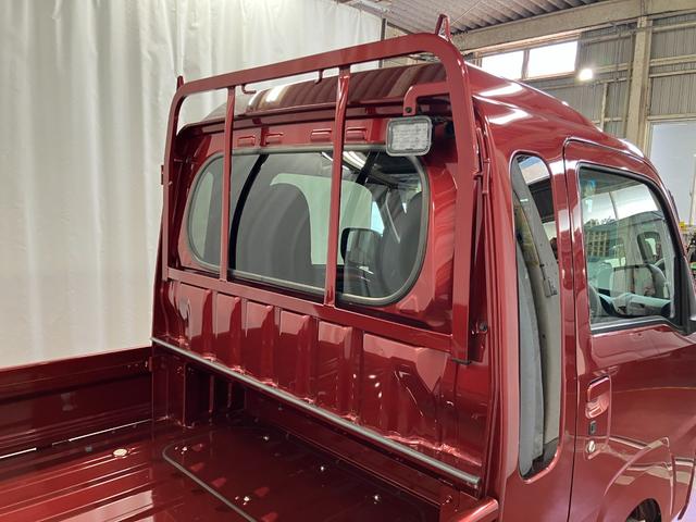 ハイゼットトラックジャンボエクストラ届出済未使用車　元展示車　４ＷＤ　ＣＶＴ車　１オーナー　禁煙　横滑防止装置　助手席エアバッグ　スマートキー　運転席エアバッグ　記録簿あり　ＡＢＳ　レーンキープアシスト　オートライト　ＬＥＤヘッドランプ（長崎県）の中古車