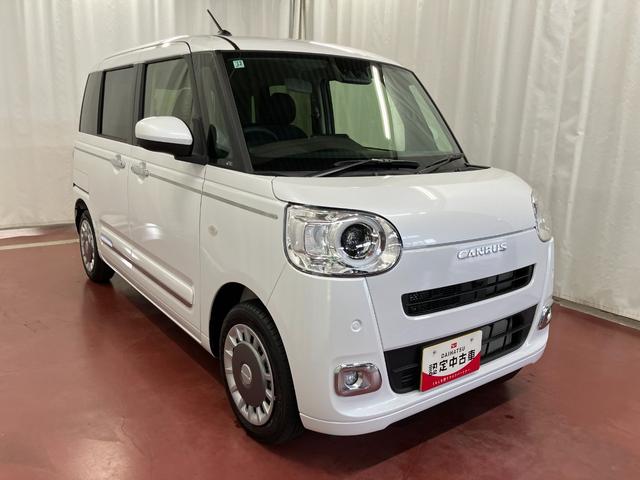 ムーヴキャンバスセオリーG元展示車 届済未使用車 ワンオーナー 両側電動スライドドア シートヒーター 電動格納式ドアミラー 衝突安全ボディ レーンアシスト オートライト 電動パーキングブレーキ オートブレーキホールド 禁煙車(長崎県)の中古車