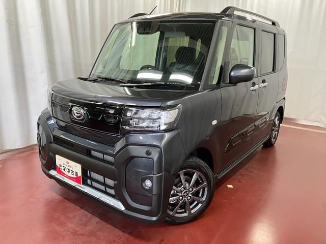 タントファンクロスリミテッド届出済未使用車　元展示車　１オーナー　禁煙車　ＥＴＣ　アダプティブクルーズコントロール　両側電動スライドドア　シートヒーター　スマートキー　ＬＥＤヘッドランプ　衝突被害軽減システム　車線逸脱警報（長崎県）の中古車