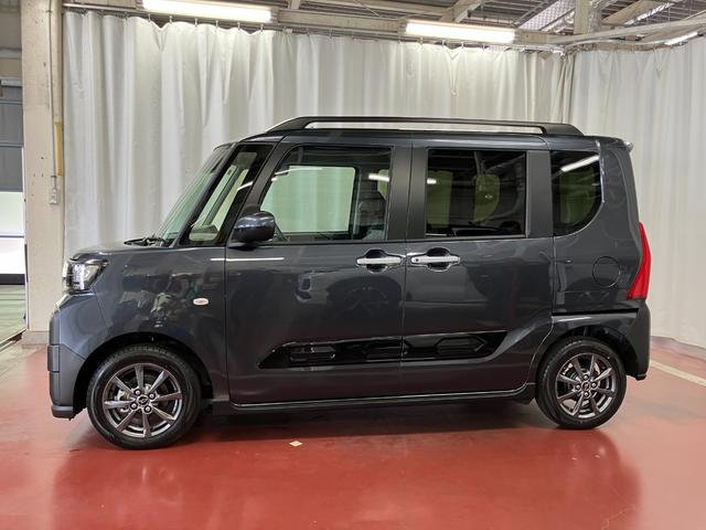 タントファンクロスリミテッド届出済未使用車　元展示車　１オーナー　禁煙車　ＥＴＣ　アダプティブクルーズコントロール　両側電動スライドドア　シートヒーター　スマートキー　ＬＥＤヘッドランプ　衝突被害軽減システム　車線逸脱警報（長崎県）の中古車
