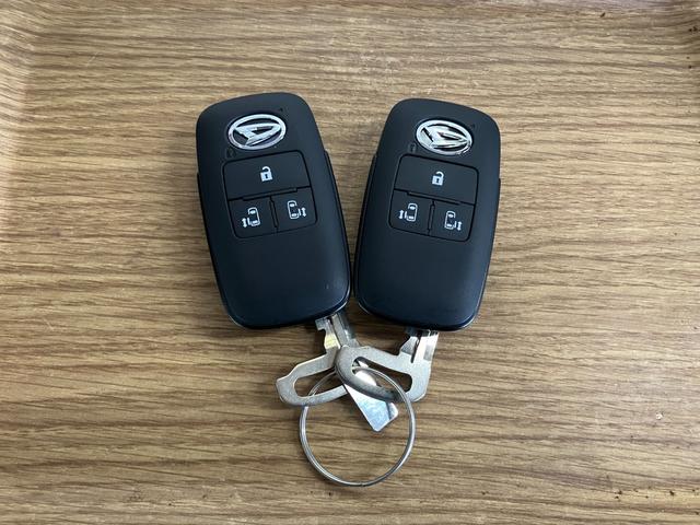 タントファンクロスリミテッド届出済未使用車　元展示車　１オーナー　禁煙車　ＥＴＣ　アダプティブクルーズコントロール　両側電動スライドドア　シートヒーター　スマートキー　ＬＥＤヘッドランプ　衝突被害軽減システム　車線逸脱警報（長崎県）の中古車