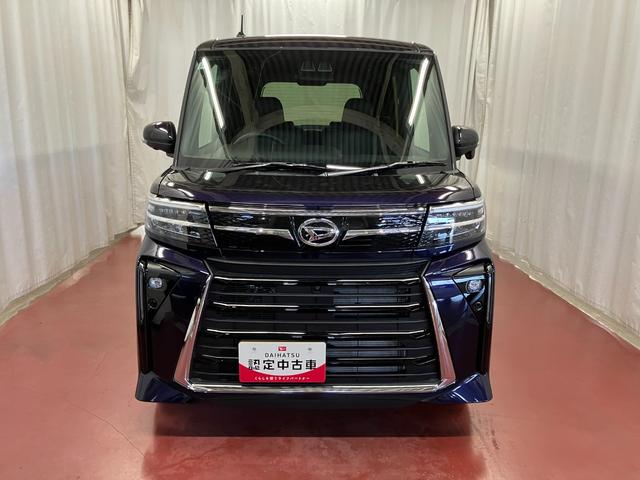 タントカスタムRSリミテッド届出済未使用車 元展示車 ターボ 両側電動スライドドア 衝突回避支援システム ワンオーナー イモビライザー アイドリングストップ ETC アルミホイール 禁煙車 LEDヘッドランプ スマートキー(長崎県)の中古車