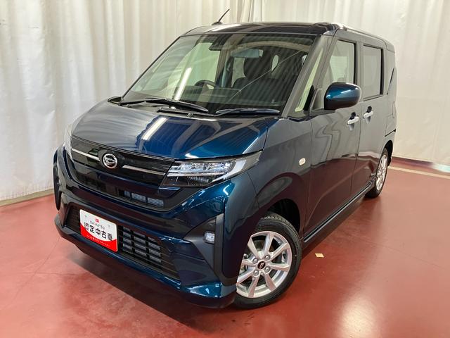 ムーヴＧ届出済未使用車　元展示車　１オーナー　衝突被害軽減システム　衝突安全ボディ　盗難防止システム　　車線逸脱警報　スマートキー　ＬＥＤヘッドランプ　禁煙　オートライト　片側電動両側スライドドア（長崎県）の中古車