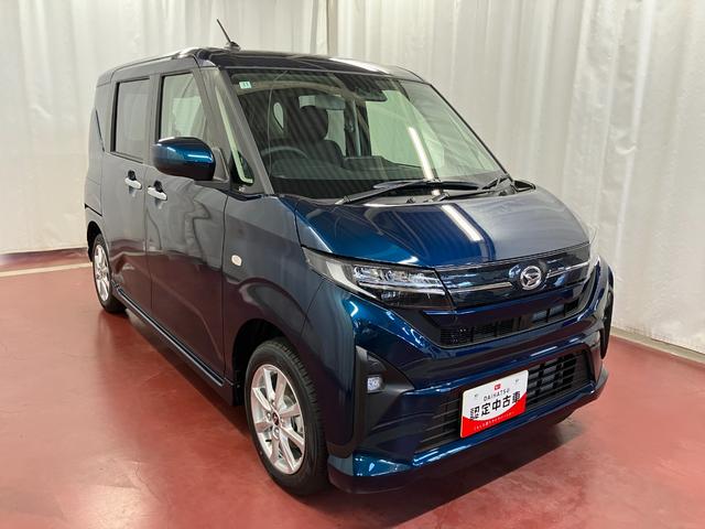 ムーヴＧ届出済未使用車　元展示車　１オーナー　衝突被害軽減システム　衝突安全ボディ　盗難防止システム　　車線逸脱警報　スマートキー　ＬＥＤヘッドランプ　禁煙　オートライト　片側電動両側スライドドア（長崎県）の中古車