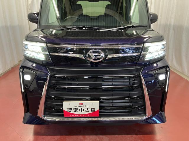 タントカスタムＸリミテッド届出済未使用車　元展示車　ＥＴＣ　アダプティブクルーズコントロール　衝突被害軽減システム　禁煙車　両側電動スライドドア　シートヒーター　ＬＥＤヘッドランプ　オートライト　オートマチックハイビーム（長崎県）の中古車