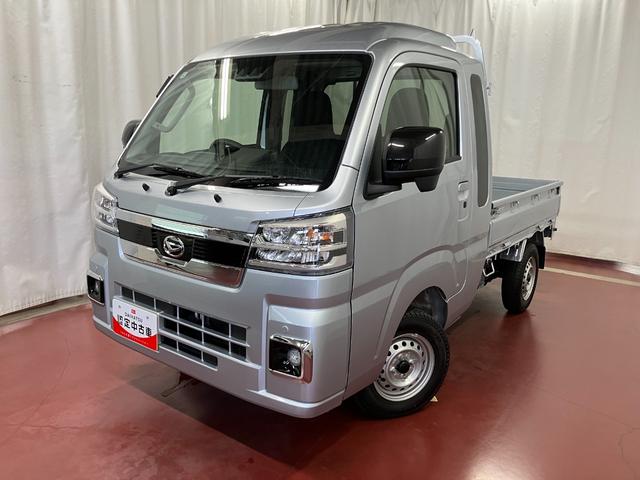 ハイゼットトラックジャンボエクストラ元展示車　届出済未使用車　４ＷＤ　マニュアル車　禁煙車　衝突被害軽減システム　レーンキープアシスト　ＬＥＤヘッドライト　プッシュスタートスイッチ　エアバッグ　オートマチックハイビーム　オートライト（長崎県）の中古車
