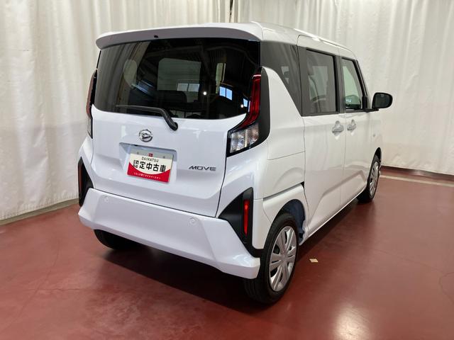 ムーヴX届出済未使用車 元展示車 片側電動両側スライドドア 禁煙車 1オーナー アイドリングストップ 衝突被害軽減システム 電動格納ミラー LEDヘッドランプ スマートキー オートライト ベンチシート(長崎県)の中古車