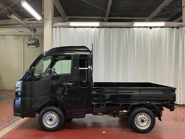 ハイゼットトラックジャンボエクストラ届出済未使用車 元展示車 4WD CVT 1オーナー車 電動格納ミラー 禁煙 横滑防止装置 スマートキー LEDヘッドランプ ハイビームアシスト 運転席エアバッグ 助手席エアバック(長崎県)の中古車