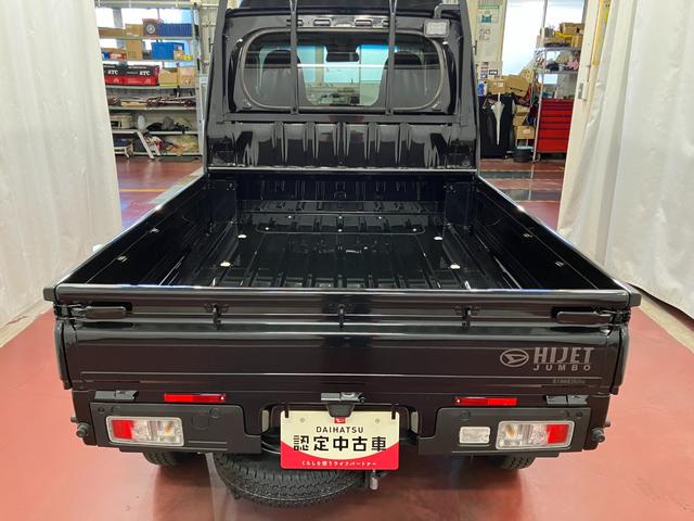 ハイゼットトラックジャンボエクストラ届出済未使用車 元展示車 4WD CVT 1オーナー車 電動格納ミラー 禁煙 横滑防止装置 スマートキー LEDヘッドランプ ハイビームアシスト 運転席エアバッグ 助手席エアバック(長崎県)の中古車