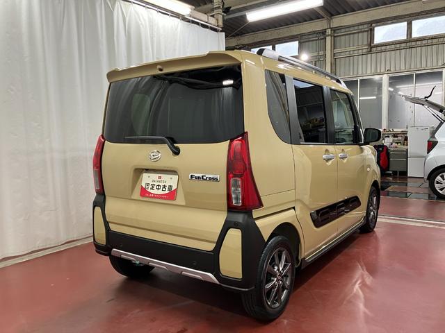 タントファンクロスリミテッド元展示車 届出済未使用車 ワンオーナー ETC アダプティブクルーズコントロール 両側電動スライドドア LEDヘッドライト オートハイビーム スマートキー シートヒーター オートライト ベンチシート(長崎県)の中古車