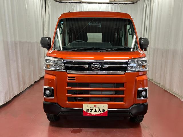 アトレーＲＳ届出済未使用車　元展示車　ターボ　両側電動スライドドア　電動格納ミラー　１オーナー　レーンキープアシスト　盗難防止　ＬＥＤヘッドライト　横滑り防止　スマートキー　禁煙　アダプティブクルーズコントロール（長崎県）の中古車
