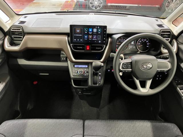 ムーヴG元展示車 ワンオーナー 9インチディスプレイオーディオ バックカメラ Bluetooth対応 フルセグテレビ ラジオ USB入力端子 LEDヘッドライト スマートキー オートライト 電動格納ミラー(長崎県)の中古車