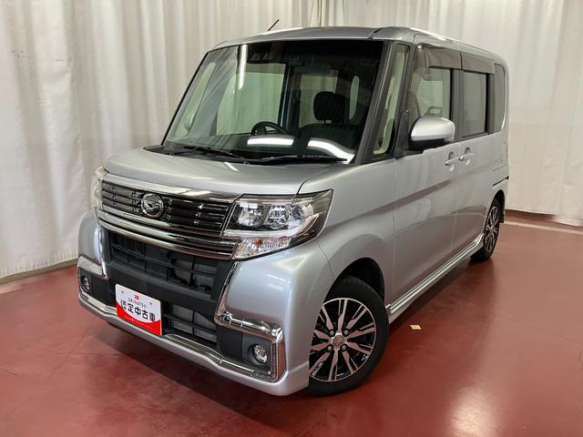 タントカスタムX トップエディションリミテッドSAIII下取車 ナビ ドライブレコーダー パノラマモニター Bluetooth LEDヘッドランプ シートヒーター スマートキー DVD アイドリングストップ オートマチックハイビーム 衝突被害軽減システム(長崎県)の中古車