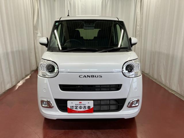 ムーヴキャンバスセオリーG届出済未使用車 元展示車 衝突被害軽減システム 禁煙 スマートキー プッシュスタート 両側パワースライドドア シートヒーター LEDヘッドランプ 電動パーキングブレーキ 車線逸脱警報 ベンチシート(長崎県)の中古車