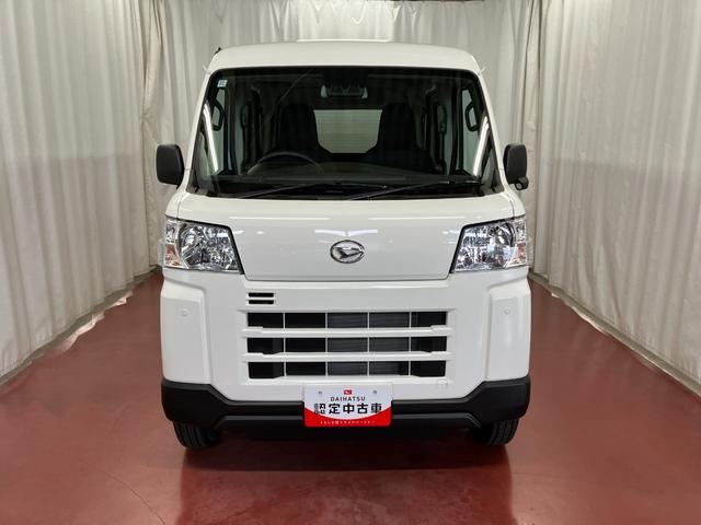 ハイゼットカーゴＤＸ届出済未使用車　元展示車　１オーナー　両側スライドドア　衝突被害軽減システム　オートマチックハイビーム　禁煙　オートライト　キーレス　アイドリングストップ　ラジオ　運転席エアバッグ　助手席エアバッグ（長崎県）の中古車