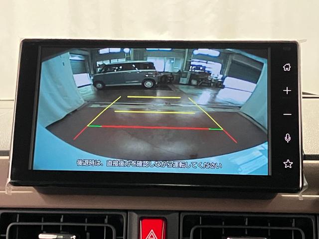ムーヴキャンバスセオリーＧ届出済未使用車　元展示車　９インチディスプレイオーディオ　バックカメラ　衝突被害軽減システム　両側電動スライドドア　禁煙車　プッシュスタート　シートヒーター　ＬＥＤヘッドランプ　衝突安全ボディ（長崎県）の中古車