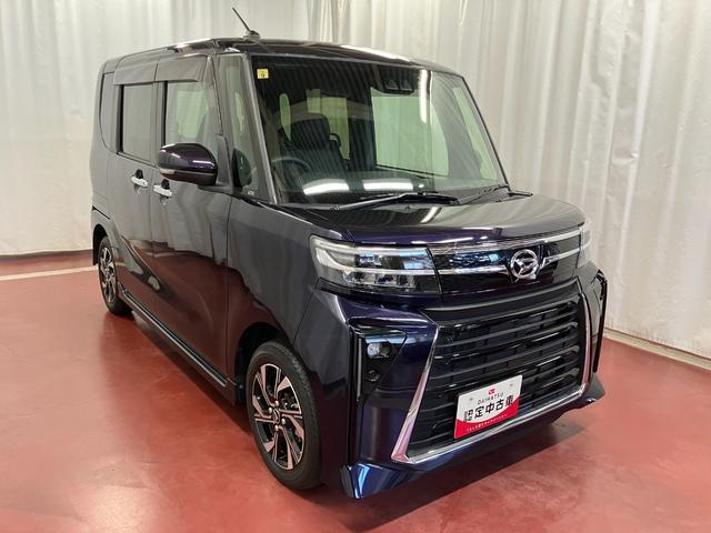 タントカスタムＸ下取車　衝突被害軽減システム　ナビ　前後ドラレコ　バックカメラ　両側電動スライドドア　シートヒーター　ブルートゥース　ＬＥＤヘッドランプ　オートマチックハイビーム　運転席エアバッグ　助手席エアバッグ（長崎県）の中古車