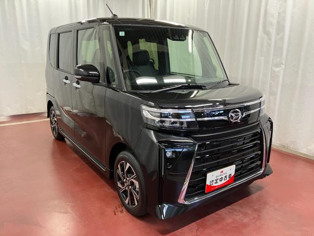 タントカスタムXリミテッド届出済未使用車 元展示車 9インチディスプレイオーディオ バックカメラ ブルートゥース アダプティブクルーズコントロール 両側電動スライドドア 衝突被害軽減システム 車線逸脱警報 シートヒーター(長崎県)の中古車