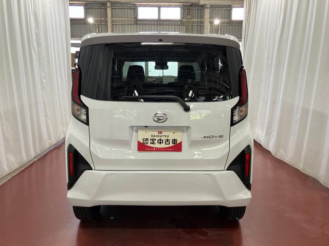 ムーヴRS届出済未使用車 元展示車 ターボ 9インチディスプレイオーディオ バックカメラ 両側電動スライドドア オートマチックハイビーム TV ブルートゥース LEDヘッドランプ 電動格納ミラー オートライト(長崎県)の中古車