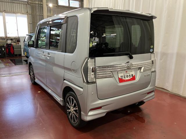 タントカスタムＸ　トップエディションＳＡIII下取車　ナビ　バックカメラ　ドラレコ　ＥＴＣ　片側電動スライドドア　アイドリングストップ　シートヒーター　ＬＥＤヘッドランプ　オートライト　スマートキー　フルセグＴＶ　衝突被害軽減システム（長崎県）の中古車