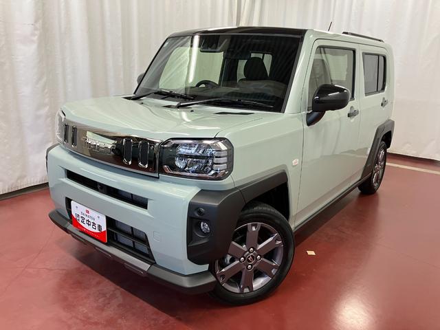 タフトG ダーククロムベンチャー届出済未使用車 元展示車 1オーナー オートマチックハイビーム 電動格納ミラー シートヒーター アダプティブクルーズコントロール 衝突被害軽減システム アイドリングストップ スマートキー 車線逸脱防止(長崎県)の中古車