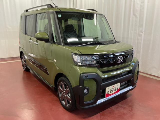 タントファンクロスターボリミテッド元展示車 届出済未使用車 ターボ ETC 両側電動スライドドア シートヒーター 衝突被害軽減システム レーンキープアシスト LEDヘッドランプ オートライト オートマチックハイビーム スマートキー(長崎県)の中古車