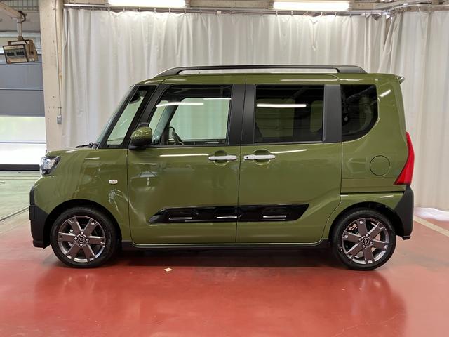 タントファンクロスターボリミテッド元展示車 届出済未使用車 ターボ ETC 両側電動スライドドア シートヒーター 衝突被害軽減システム レーンキープアシスト LEDヘッドランプ オートライト オートマチックハイビーム スマートキー(長崎県)の中古車