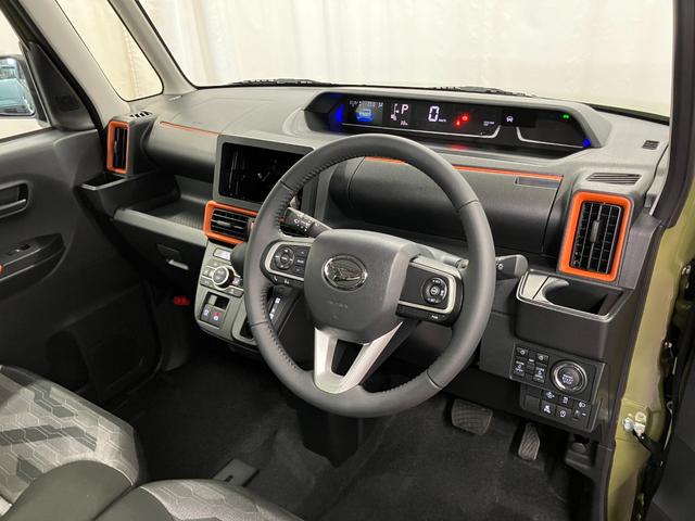 タントファンクロスターボリミテッド元展示車 届出済未使用車 ターボ ETC 両側電動スライドドア シートヒーター 衝突被害軽減システム レーンキープアシスト LEDヘッドランプ オートライト オートマチックハイビーム スマートキー(長崎県)の中古車