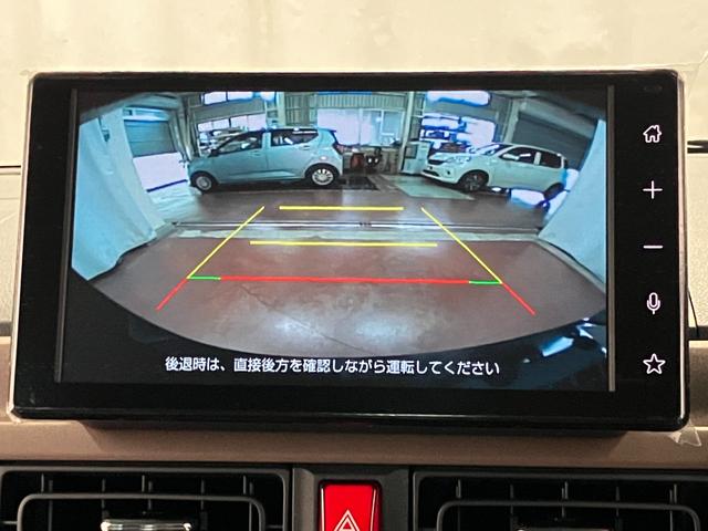ムーヴキャンバスセオリーＧ届出済未使用車　元展示車　９インチディスプレイオーディオ　バックカメラ　衝突被害軽減システム　両側電動スライドドア　禁煙車　プッシュスタート　シートヒーター　ＬＥＤヘッドランプ　衝突安全ボディ（長崎県）の中古車