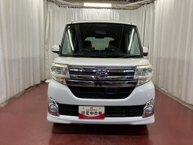 タントカスタムX SA下取車 バックカメラ フルセグTV 片側電動両側スライドドア CD DVD メモリーナビ アイドリングストップ Bluetooth オートライト キーフリー LEDライト ラジオ レーンアシスト(長崎県)の中古車