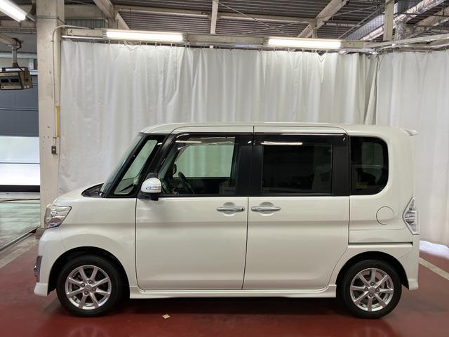 タントカスタムX SA下取車 バックカメラ フルセグTV 片側電動両側スライドドア CD DVD メモリーナビ アイドリングストップ Bluetooth オートライト キーフリー LEDライト ラジオ レーンアシスト(長崎県)の中古車
