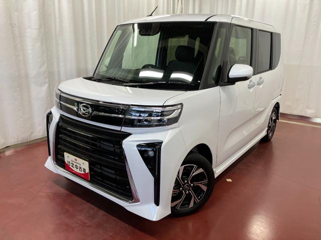 タントカスタムXリミテッド届出済未使用車 元展示車 ETC アダプティブクルーズコントロール スマートキー 両側電動スライドドア 衝突被害軽減システム シートヒーター LEDヘッドランプ オートライト オートマチックハイビーム(長崎県)の中古車